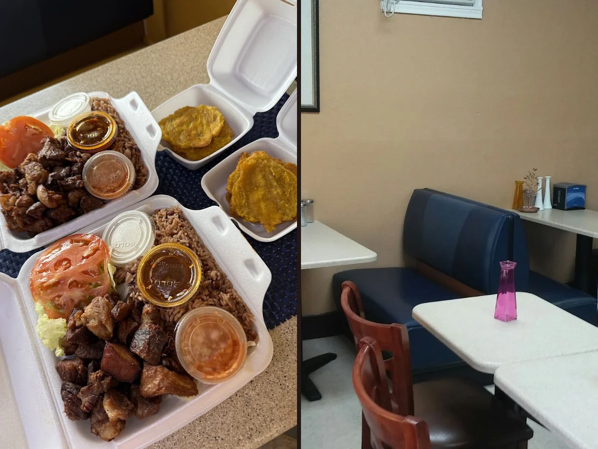 Fresh cooked entrees served at Mom's Restaurant