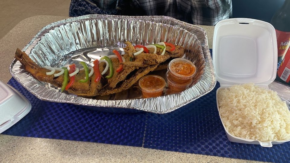 Hearty Haitian entrees on display